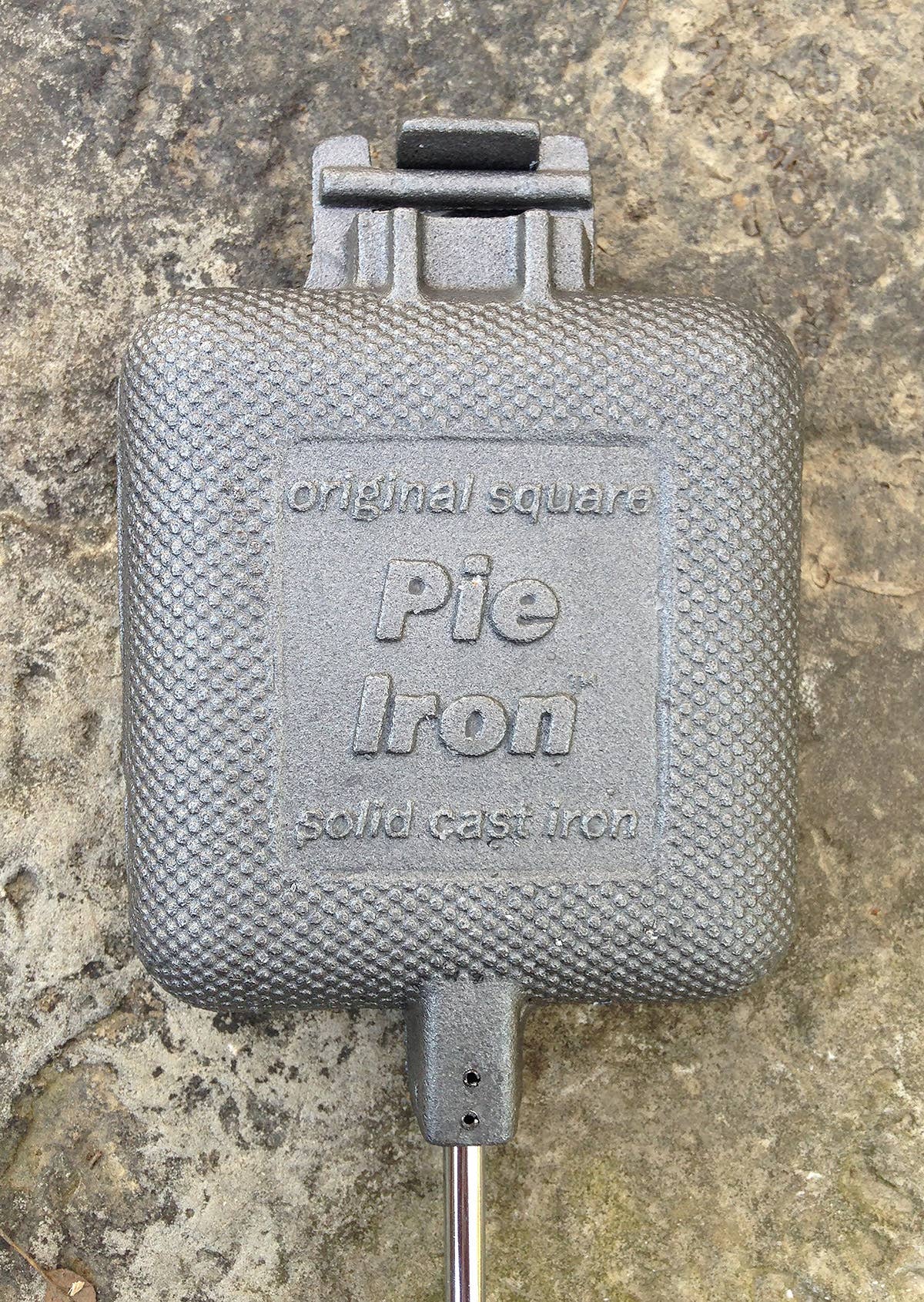 Square Pie Iron - Cast Iron Original Pie Iron by Rome #1705