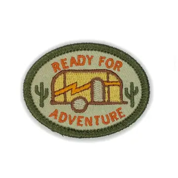 Ready for Adventure Iron-on Patch