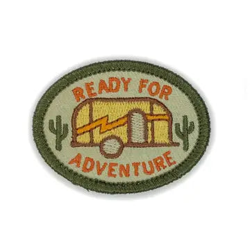 Ready for Adventure  Iron-on Patch