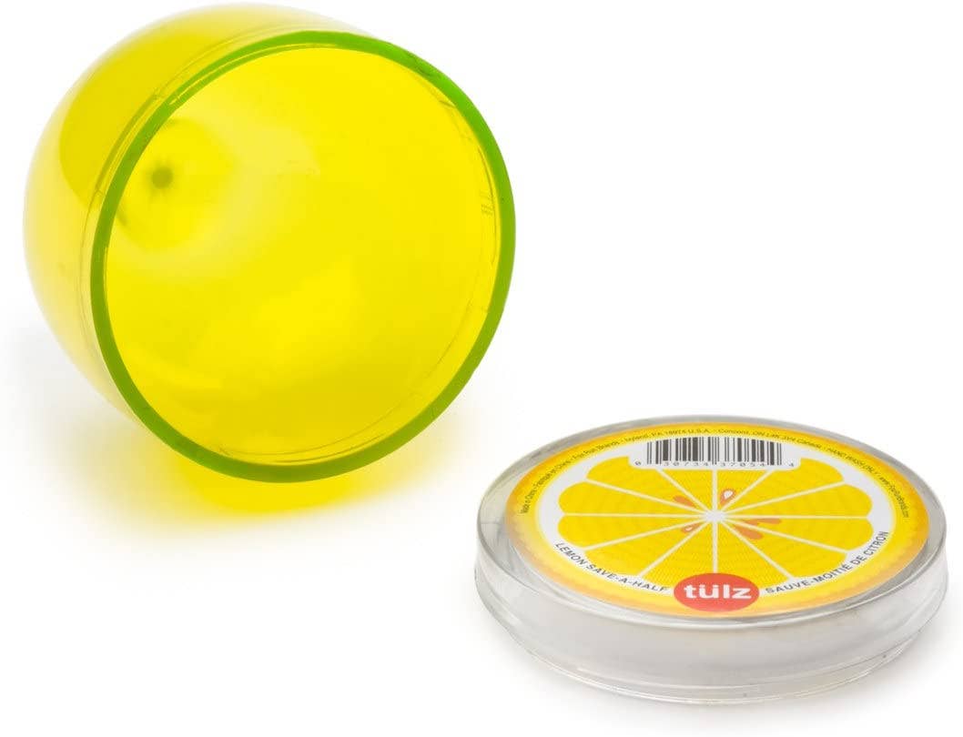 TULZ Lemon Save-A-Half, Yellow, 3" x 3" x 3"