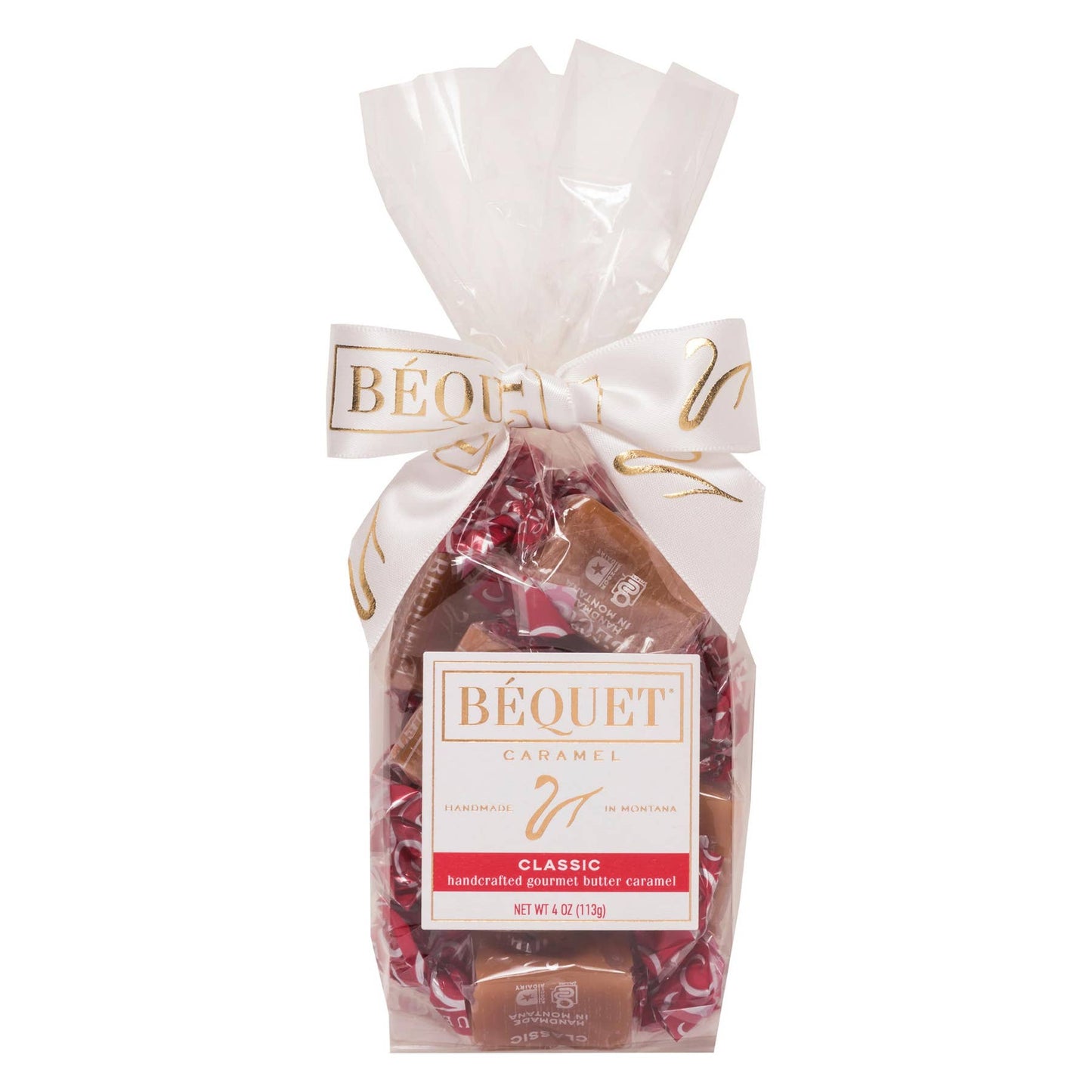 Béquet Gourmet Caramel 4 oz Gift Bag: Classic