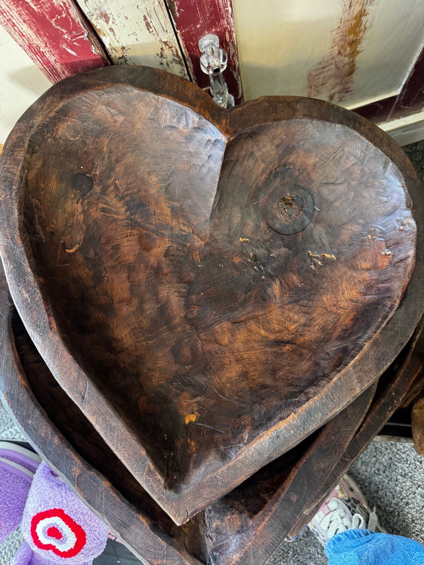 Large Wooden Heart