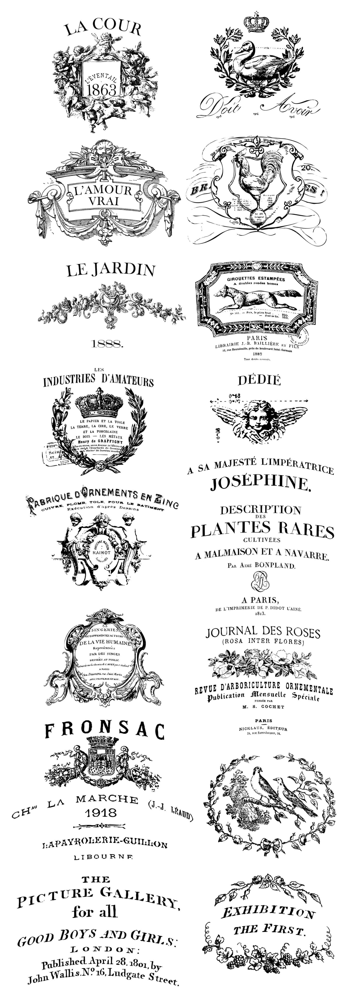 CLASSIC POTS 12×33 DECOR TRANSFER