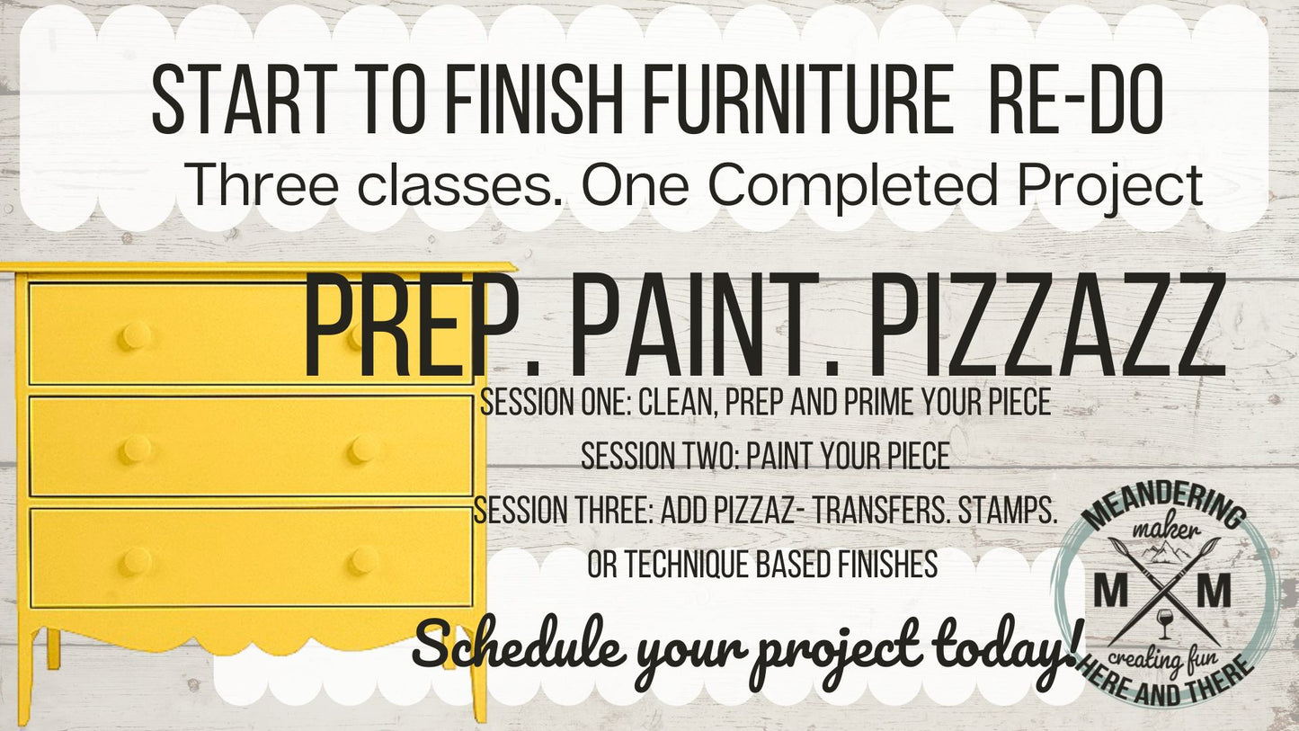 Start To Finish Furniture Re-Do