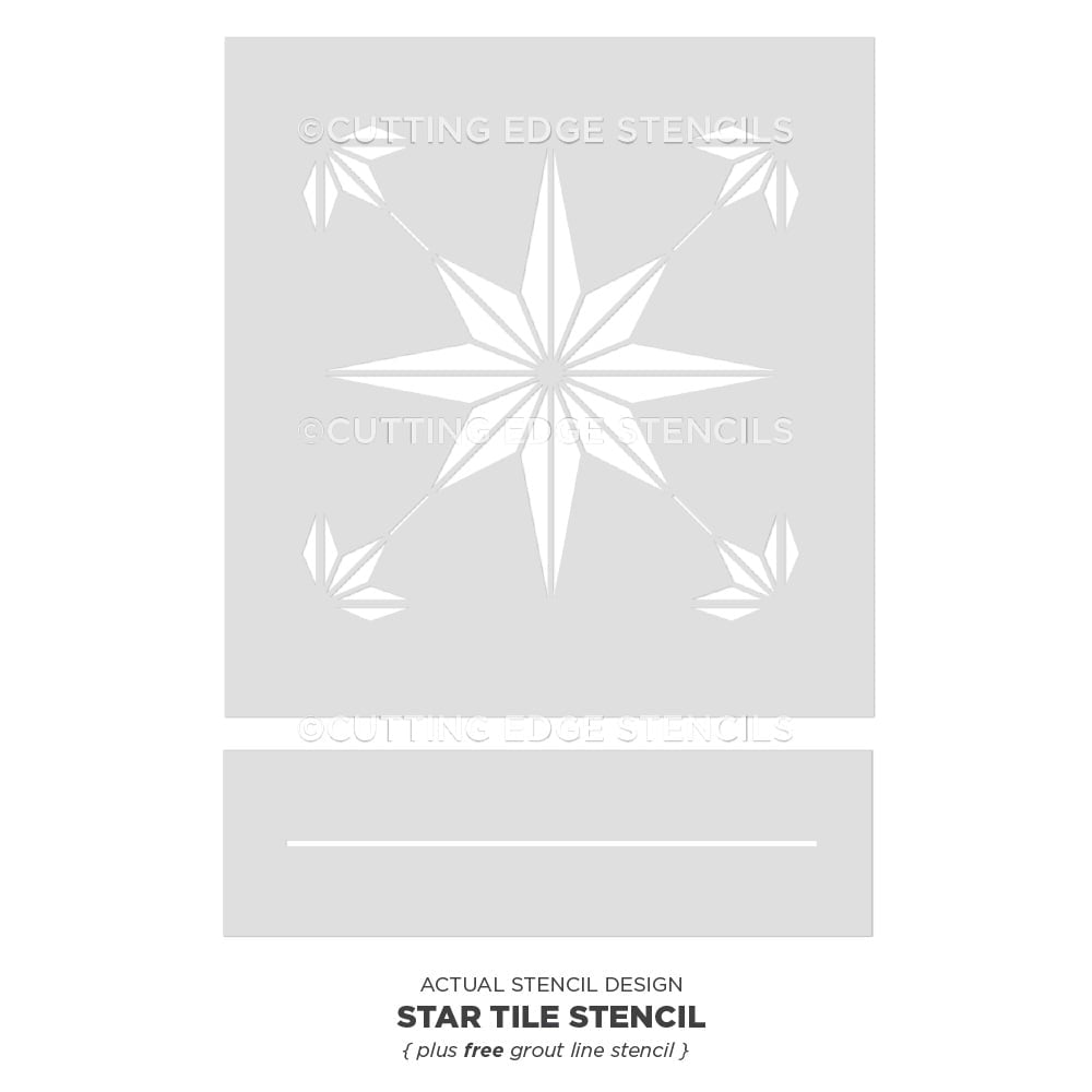 Christmas Star Stencils