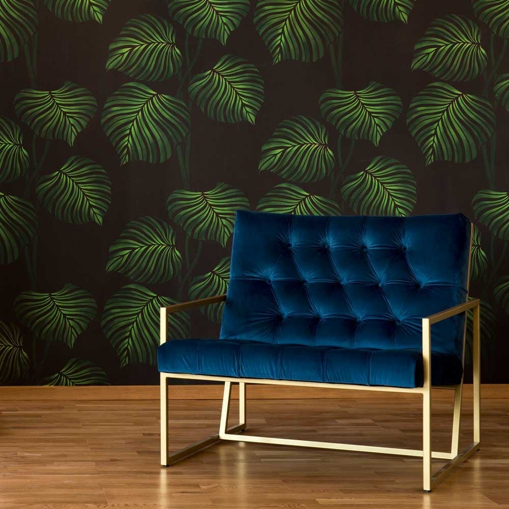 Calathea Wall Stencil