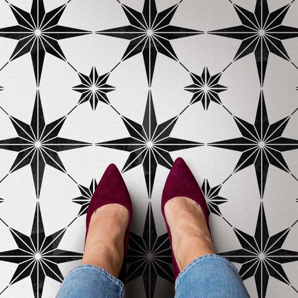 Star Tile Stencil Extra Large