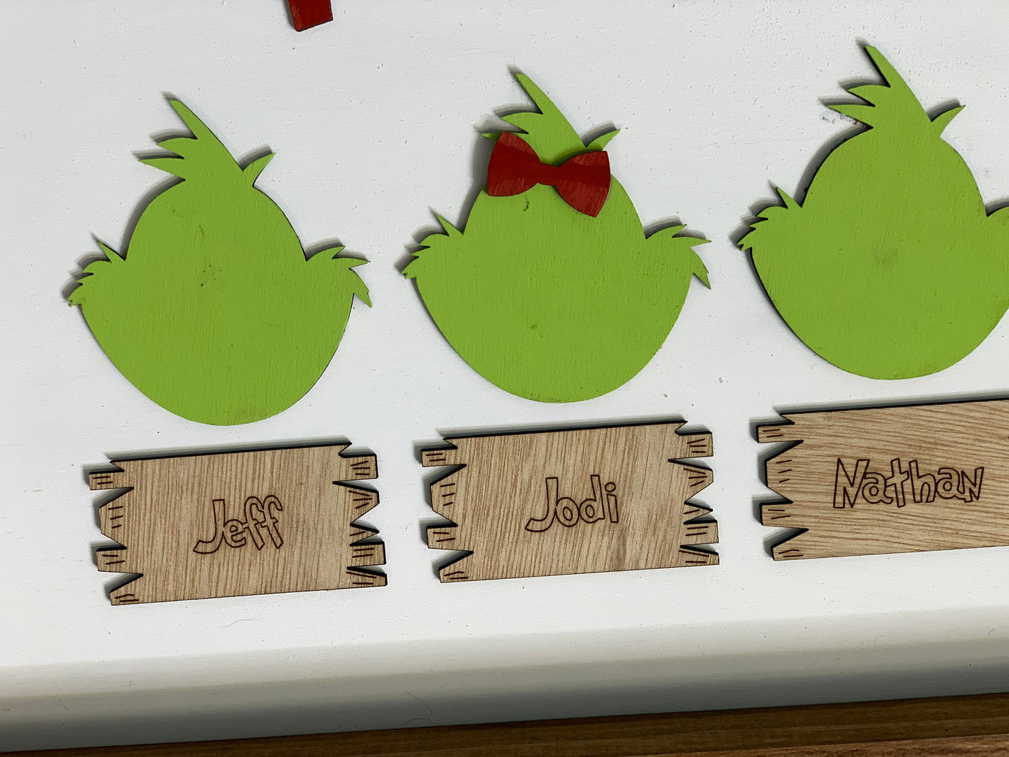 Grinch Family Sign