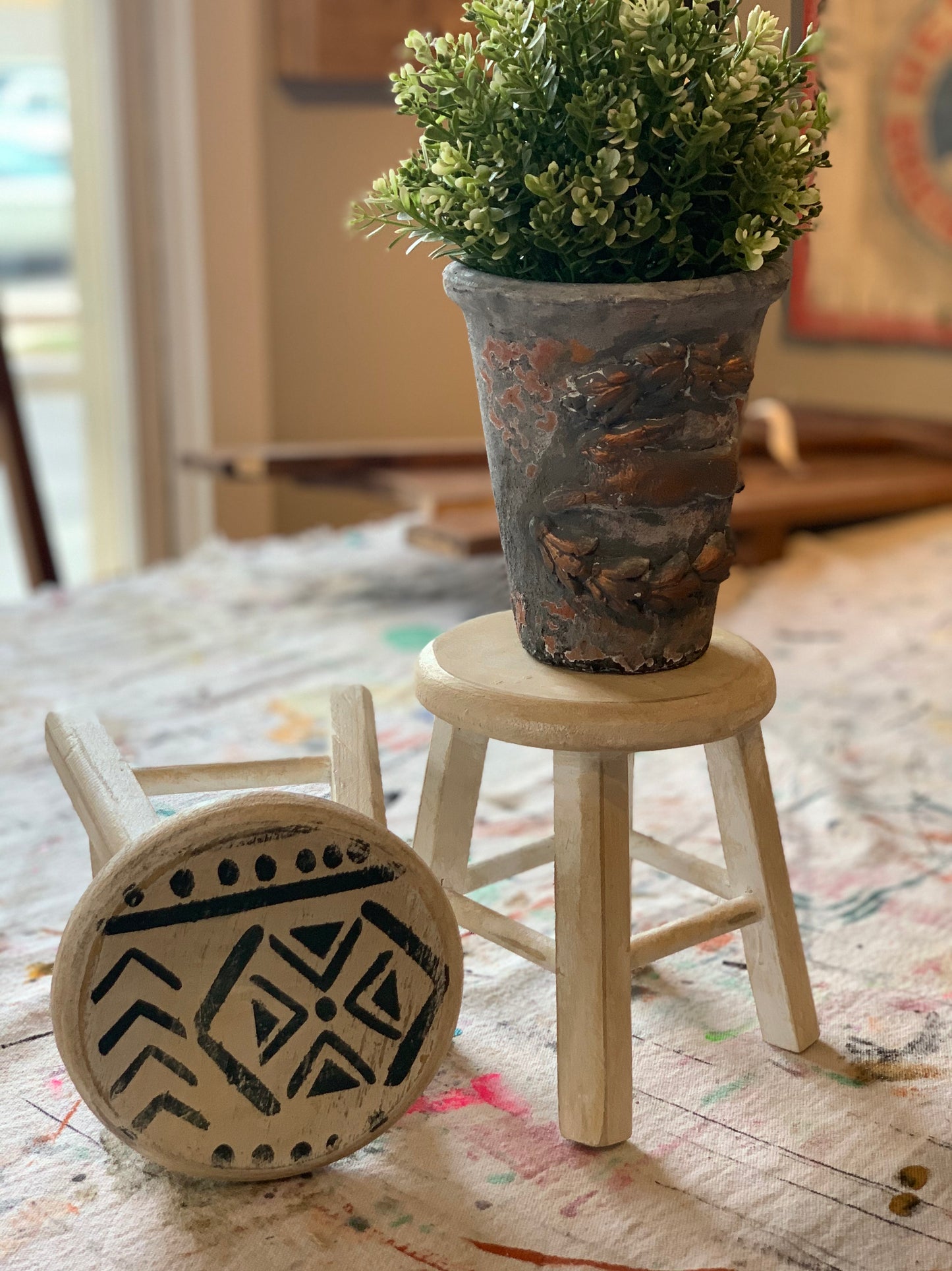 Customize your own mini stool