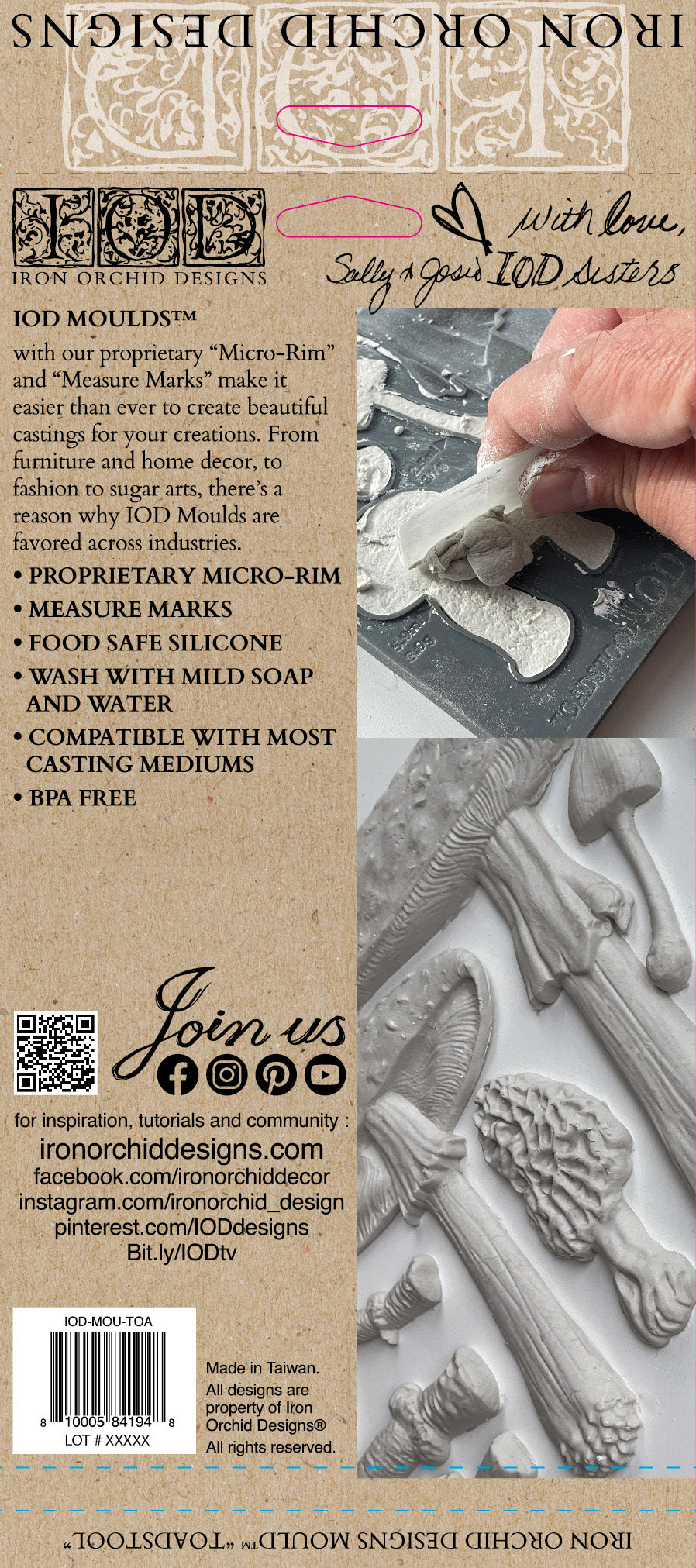 Toadstool 6X10 IOD Mould™