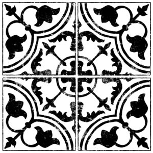 Cubano Field Tile 12x12 Decor Stamp