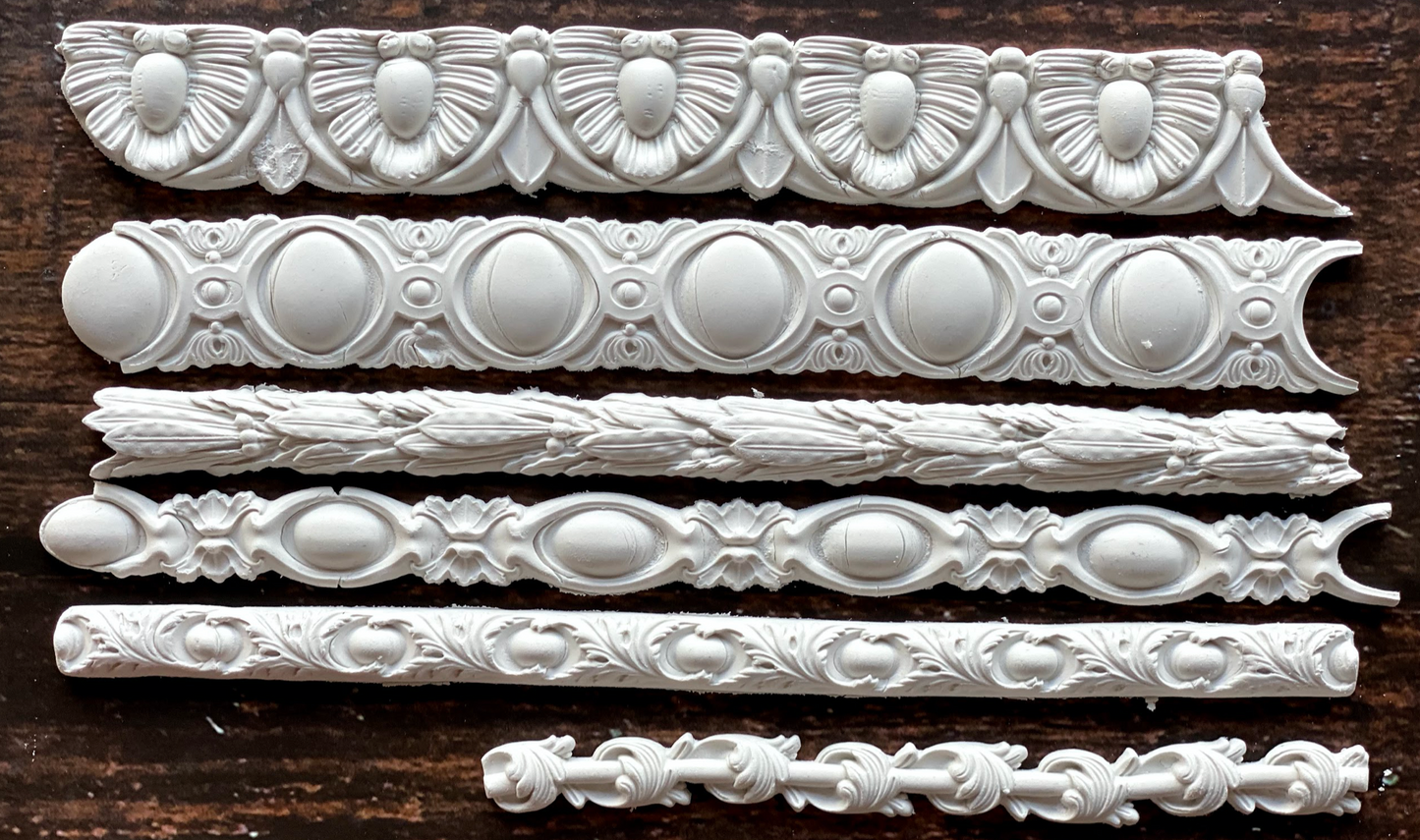 TRIMMINGS 3 6X10 IOD MOULDS