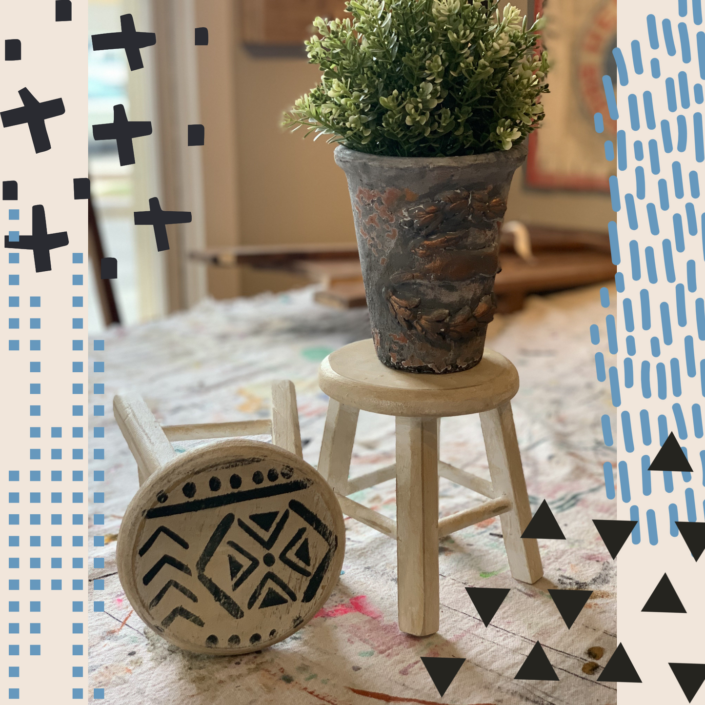 Customize your own mini stool