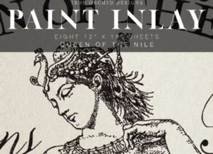 Queen of Nile Paint Inlay 12x16 pad