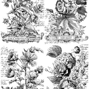 Classic Bouquets 24x33 Paintable™ Decor Transfer™