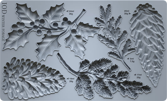 Winter Forage 6x10 Decor Mould
