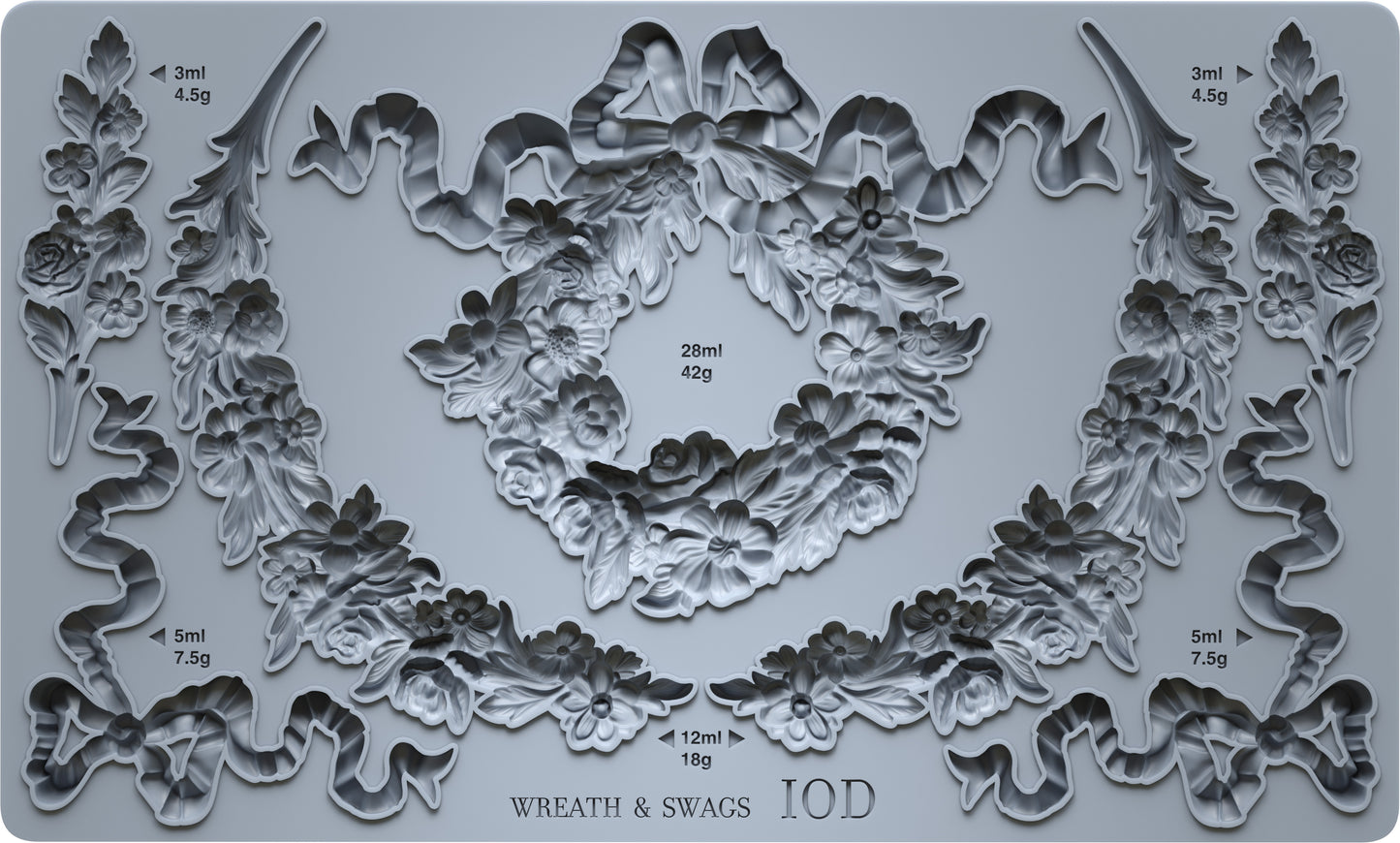 Wreath and Swag OD Mould