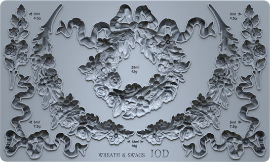 Wreath and Swag OD Mould