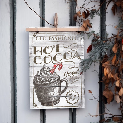 Candy Cane Cottage Transfer iod