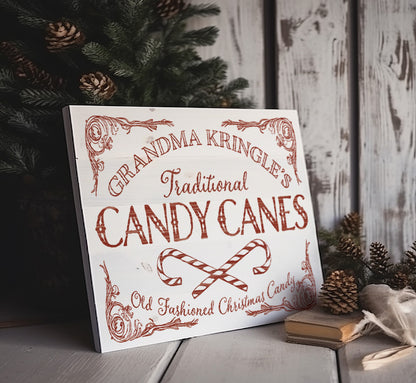 Candy Cane Cottage Transfer iod