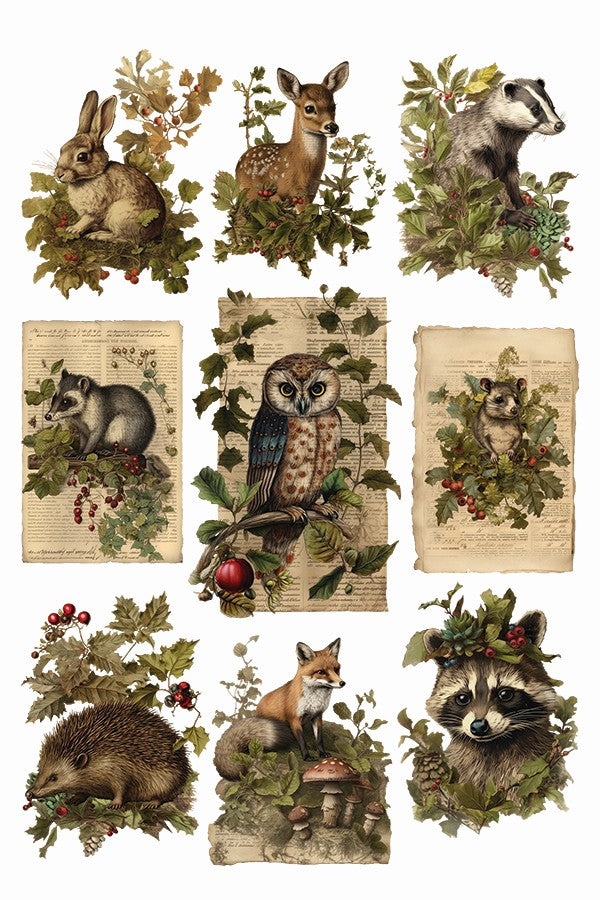 Holly Glen Decor Transfer 8 - 8x12