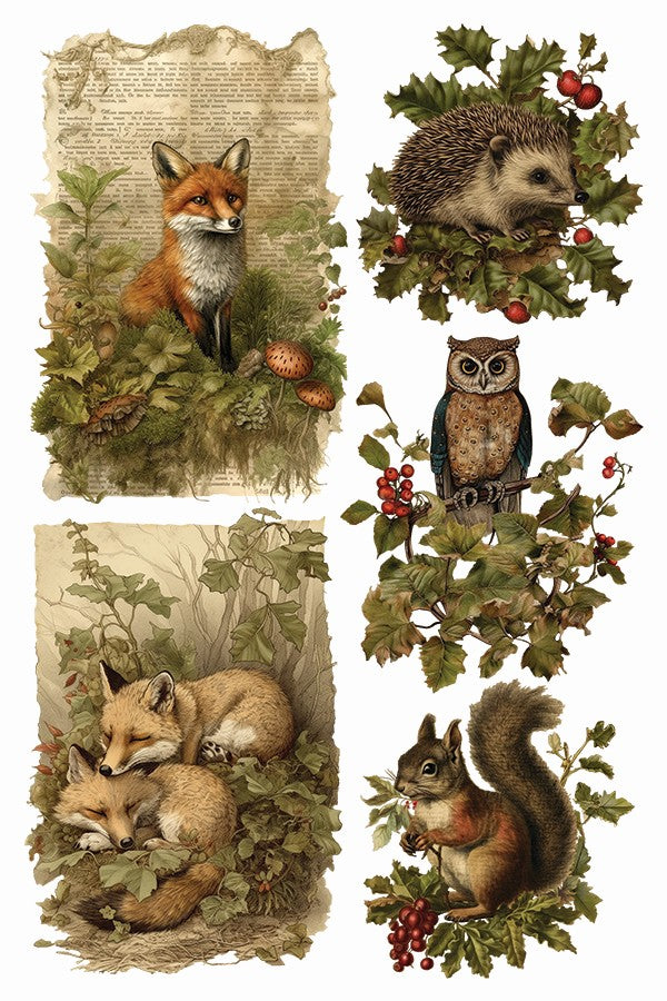 Holly Glen Decor Transfer 8 - 8x12