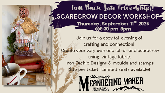 Scarecrow Decor Workshop