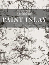 Petits Parasols Black Paint Inlay by IOD - Iron Orchid Designs
