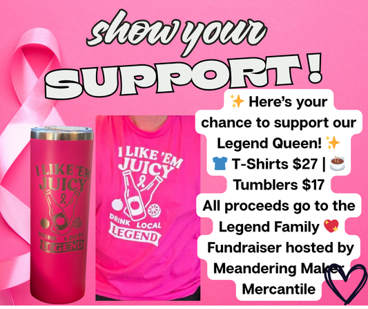 LEGEND CIDER FAMILY FUNDRAISER "I LIKE EM JUICY"