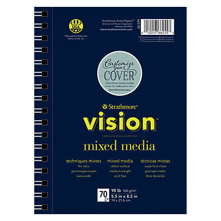Vision Mixed Media Paper Pads STRATHMORE