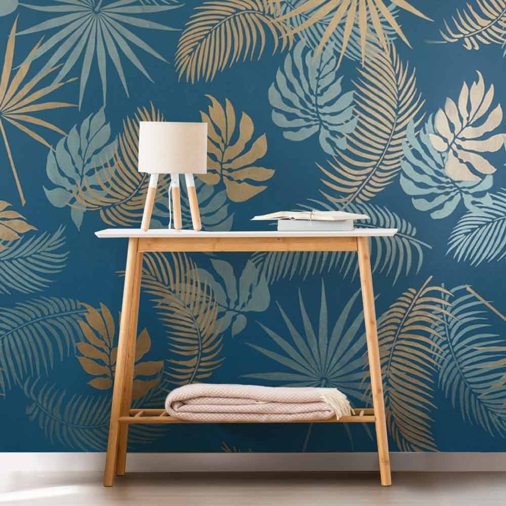 Palm Frond Wall Stencil