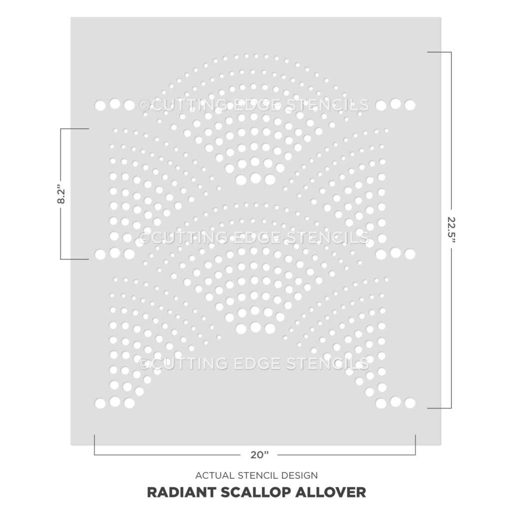 Radiant Scallop Allover