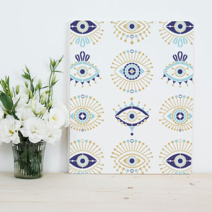Magic Eye Furniture Stencil