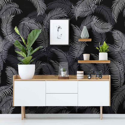 Palm Frond Wall Stencil