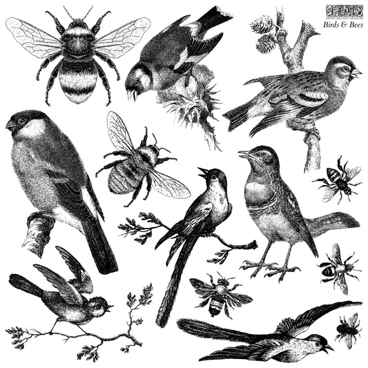 Birds and Bees Stamp