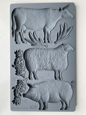 Village Market Decor Mold