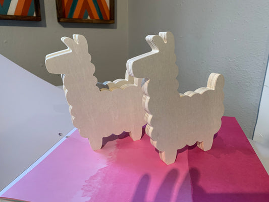 Paint Your Wooden Llama