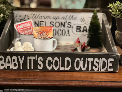 Personalized Hot cocoa Bar with personalized mug option