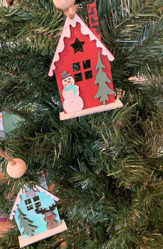 Home for the Holidays Christmas tree ornament