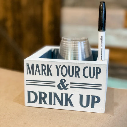 Mark Your Cup  Solo Cup Holder