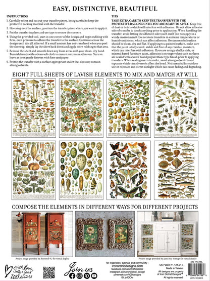 Millot's Pages IOD Transfer 12x16 Pad