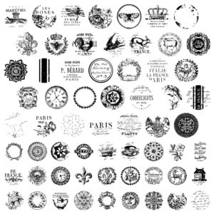 Knob Toppers 12x12 Decor Stamp