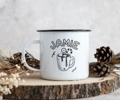 Personalized Hot cocoa Bar with personalized mug option