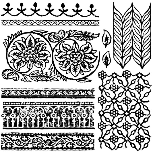BOHEMIA 12×12 DECOR STAMP