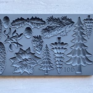 BOUGHS OF HOLLY 6×10 DECOR MOULDS