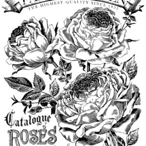 Catalogue of Roses 24x33 Paintable™ Decor Transfer™