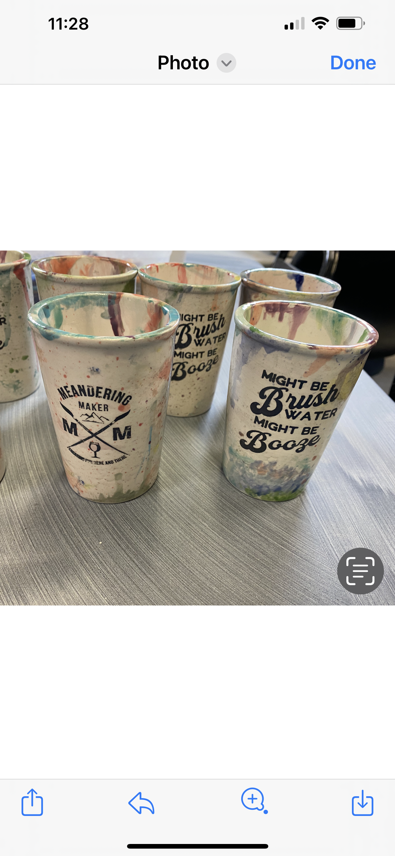Paint water cup