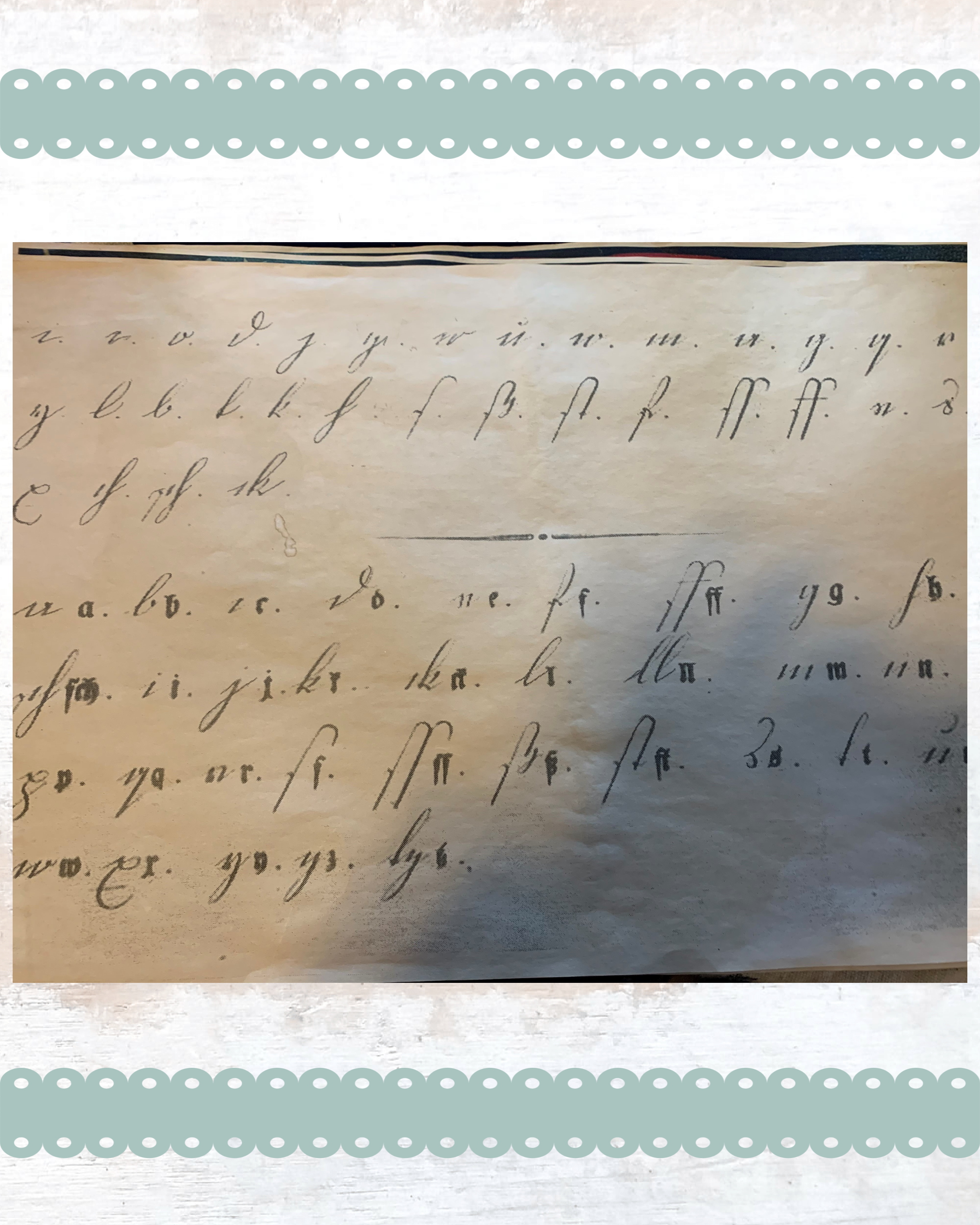 Fake Cursive Cursive Script – Meandering Maker Or