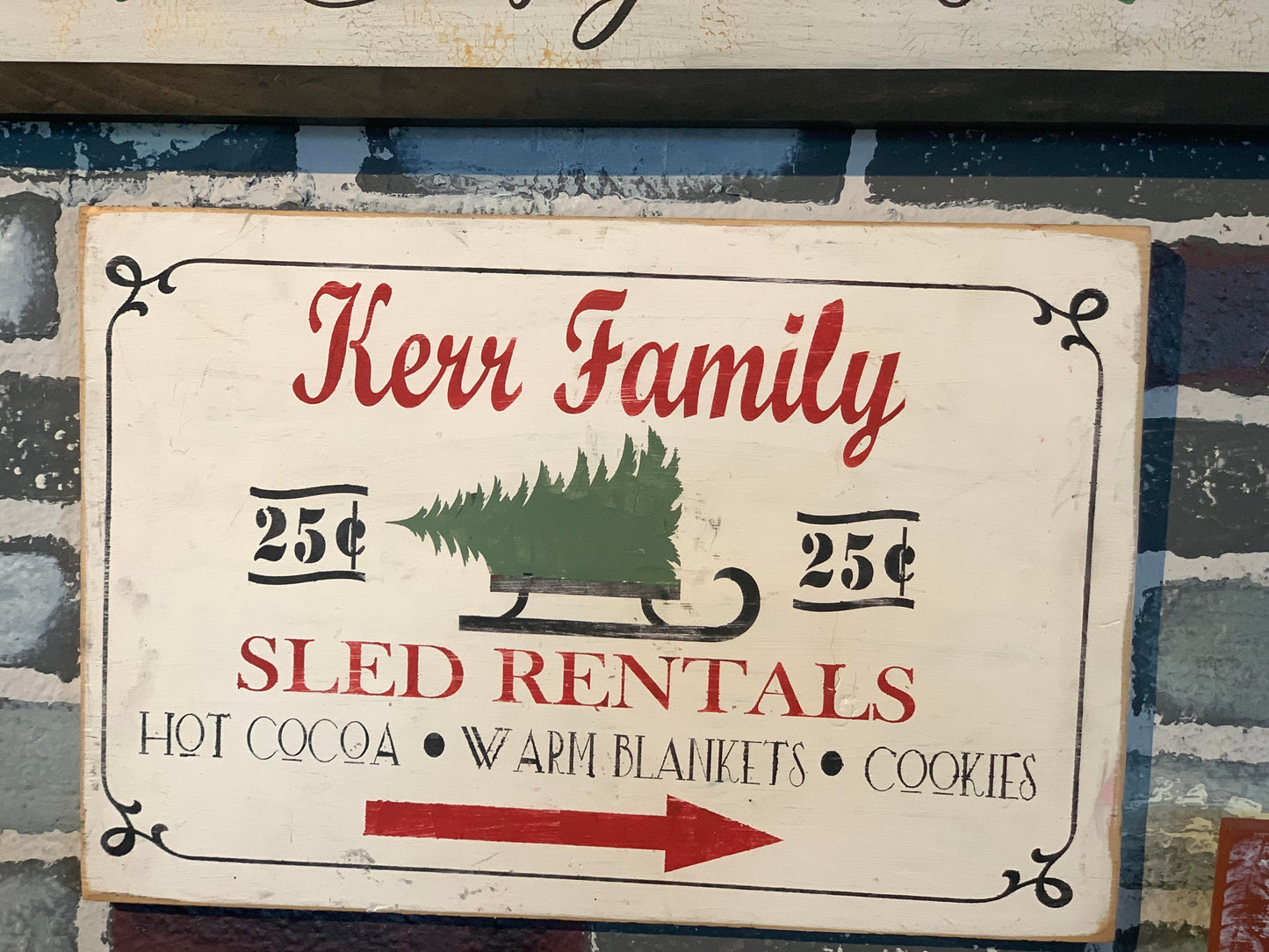 Personalized Sled Rentals