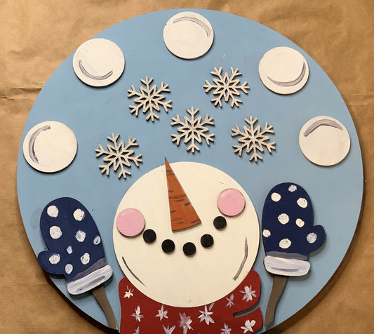 Gleeful Snowman